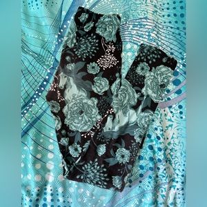 Youth Horse & Flowers Print SweetLegs